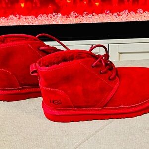 UGG Red Suede Boots